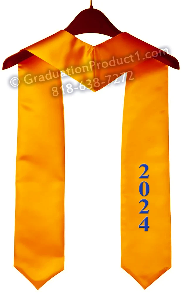 2016 Gold Graduation Stole
