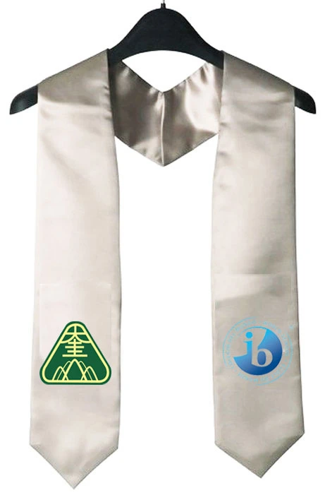 Taipei Kuei Shan School Silver Graduation Stole