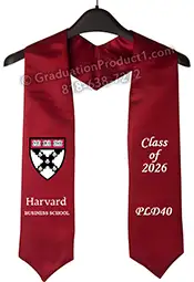 Harvard Business School Graduation Stole – Class of 2026 PLD40
