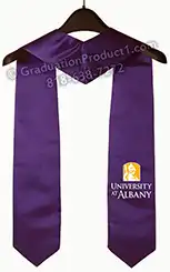 University at Albany Custom Embroidered Graduation Stole
